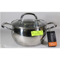 TL MULINO NEW YORK 8" CASSEROLE POT WITH LID
