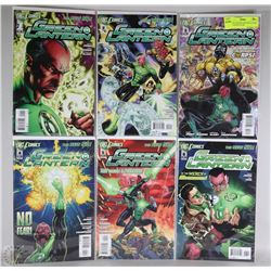 GREEN LANTERN THE NEW 52 NEW IN PACKAGE #1-6 X6