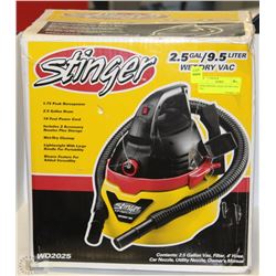 NEW STINGER 2.5GALLOD WET/DRY VAC