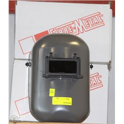 PAIR OF FIBRE-METAL WELDING SHIELDS-ON CHOICE