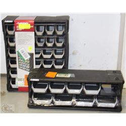 2 HUSKY BIN STORAGE CONTAINERS