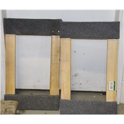 LOT OF 2- 4 WHEEL FLAT DOLLIES-ON CHOICE