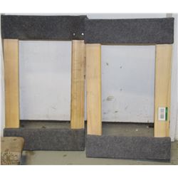 LOT OF 2-4 WHEEL FLAT DOLLIES-ON CHOICE