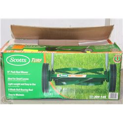 SCOTTS 14" TURF PUSH REEL MOWER-ON CHOICE