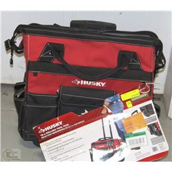 HUSKY 18" ROLLING TOOL TOTE