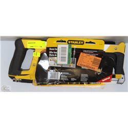 LOT OF 2 STANLEY HACK SAWS