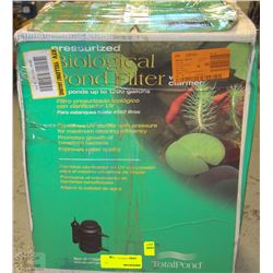 PRESSURIZED POND FILTER-ON CHOICE