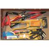 Image 1 : BOX OF MISC DEWALT PLIERS,CUTTERS,CRECENT WRENCHES