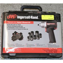 NEW INGERSOL RAND TITANIUM AIR IMPACT WRENCH KIT