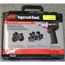 NEW INGERSOL RAND TITANIUM AIR IMPACT WRENCH KIT
