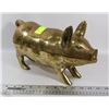 Image 1 : BRASS PIG WITH STORAGE