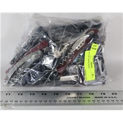 LARGE BAG OF ASSORTED CORKSCREWS