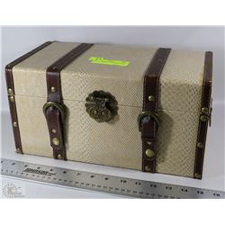 SMALL BROWN AND CREAM CHEST