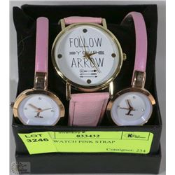 LOT OF THREE FASHION WATCHES