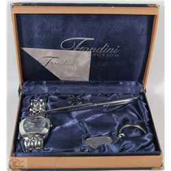 FRONDINI WATCH,PEN AND KEYCHAIN GIFT SET IN BOX