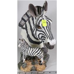 ZEBRA HEAD STATUE