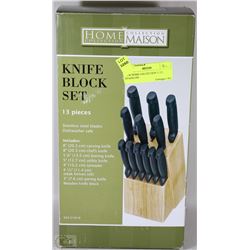 NEW HOME COLLECTION 13-PC STAINLESS