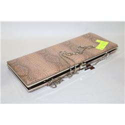 NEW "TWENTY ONE - 21" IMITATION SNAKE SKIN PURSE