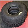 Image 1 : 2 SMALL QUAD TIRES 20-700-8