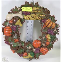 AUTUMN CERAMIC WREATH