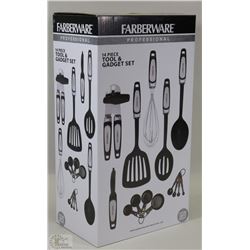 14 PC FABERWARE TOOL AND GADGET SET