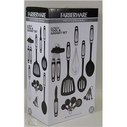 14 PC FABERWARE TOOL AND GADGET SET