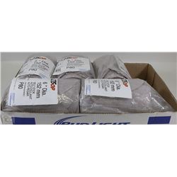 FIVE ROLLS QTY 100 NORTON 6" DIAMETER SELF STICK