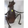 Image 1 : WROUGHT IRON GARDEN CAT