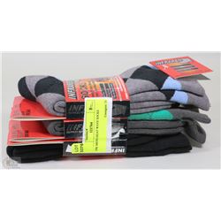 3 PACK MENS HEAT WAVE SOCKS