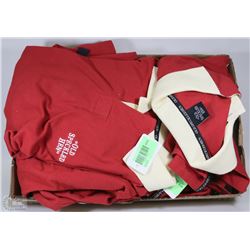 LOT OF 8 NEW "OLD SPECKLED HEN" GOLF SHIRTS