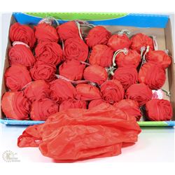 FLAT OF 30 MAGICAL ROSE SHOPPING BAGS "NEW"