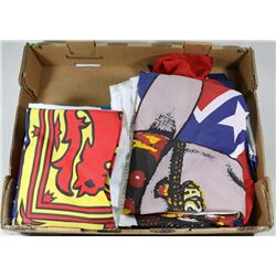 FLAT OF FLAGS FROM VARIOUS COUNTRIES