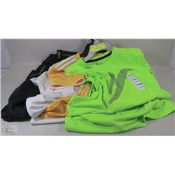 4 NEW CLOTHING PIECES INCL UNDERARMOR PANTS SIZE L