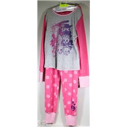 SHOPKINS 2 PIECE LONG SLEEVE TOP W/ BOTTOMS PJ'S