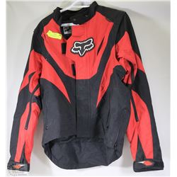 FOX STREET BIKE JACKET SIZE SMALL WITH ARMOR