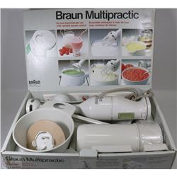 BRAUN MULTIPRACTIC DELUXE BLENDER SET