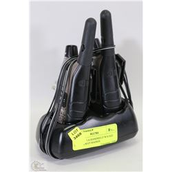 2 MOTOROLA HANDHELD WALKIE TALKIE/2WAY RADIOS