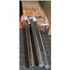 Image 1 : THREE BOXES OF METAL POLES