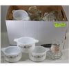 Image 1 : BOX OF PLATES SERVING DISHES AND MUGS