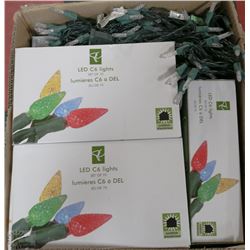 LARGE BOX OF CHRISTMAS LIGHTS