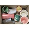Image 1 : LARGE BOX OF VARIOUS VASES AND PLANTERS