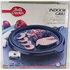 Image 1 : NEW BETTY CROCKER INDOOR GRILL WITH TEMPERED GLASS