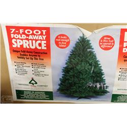 7 FOOT SPRUCE ARTIFICIAL CHRISTMAS TREE