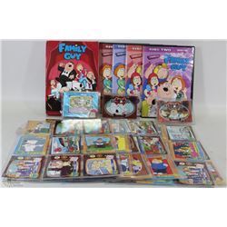 FAMILY GUY COLLECTORS LOT INCLUDING; 3 INSERT