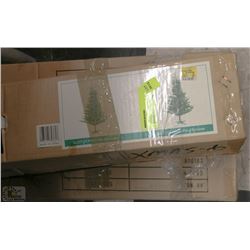 LOT OF THREE MINIATURE CHRISTMAS TREES