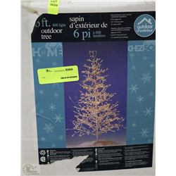 6' 600 LIGHT OUTDOOR TREE