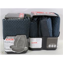 SEAT COVER PAIR GREY
