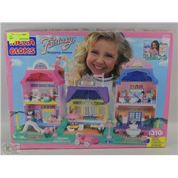 NEW MEGA BLOCKS 310 PC FANTASY SHOPPING AVENUE SET