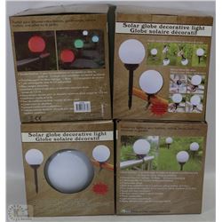 4PC SOLAR GLOBE DECORATIVE LIGHT