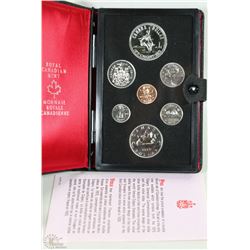 1975 CANADIAN 7 COIN SPECIMEN SET  INCL SILVER